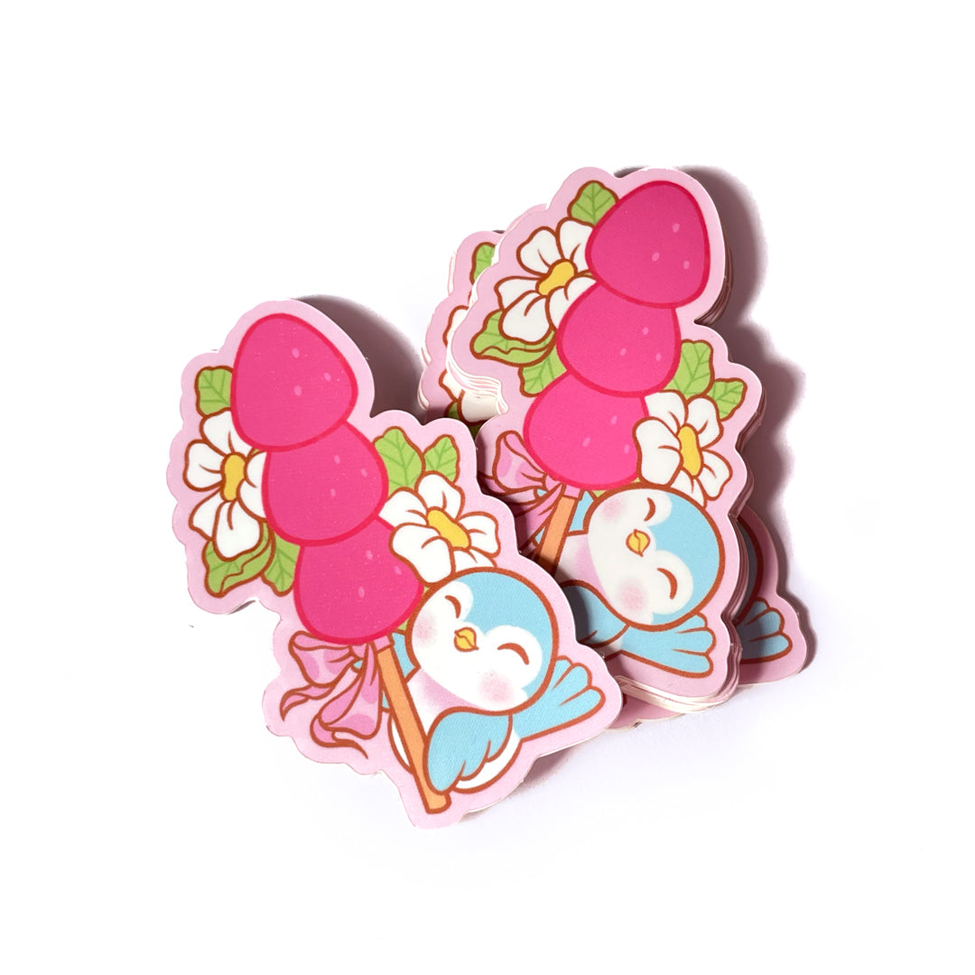 Strawberry Stick Sticker