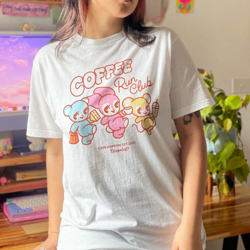 'Coffee Run Club' T-Shirt (Unisex)