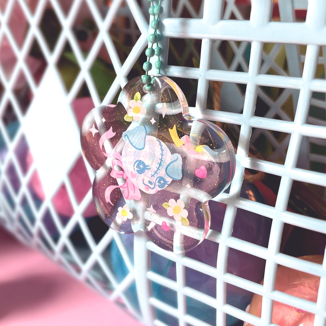 Bubble & Gum Glitter Charms