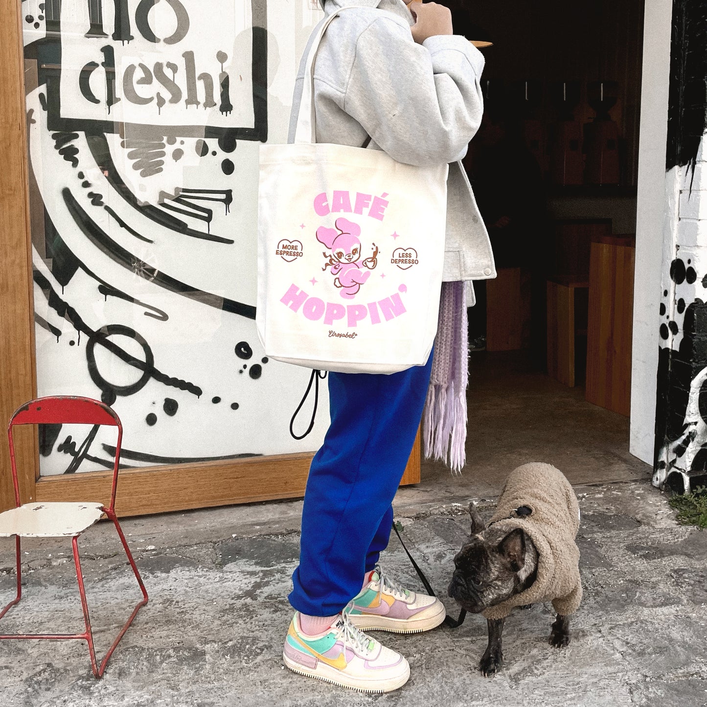 Café Hoppin' Tote Bag