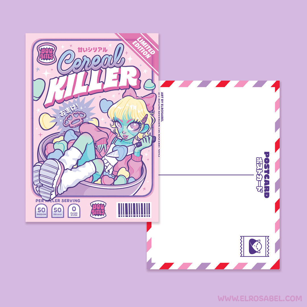 Cereal Killer - Postcard Print