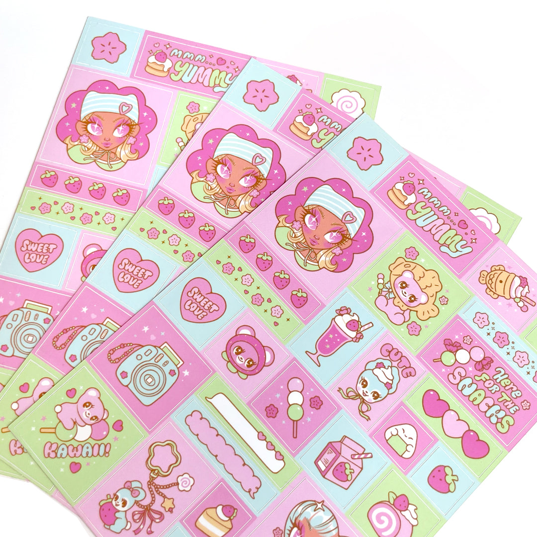 Hanami Journal Sticker Sheet