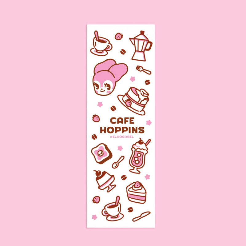 Cafe Hoppins Bookmarks