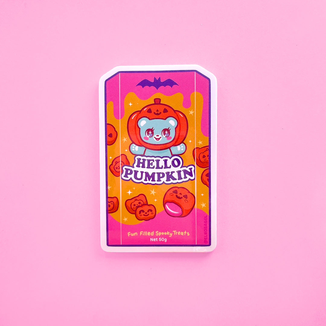 Hello Pumpkin Sticker