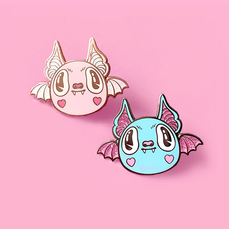 Bloopi Bat Enamel Pin