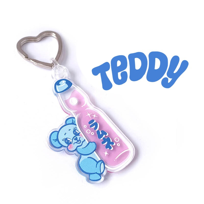 Ramune & Friends Keychain