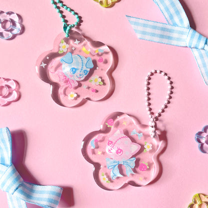 Bubble & Gum Glitter Charms