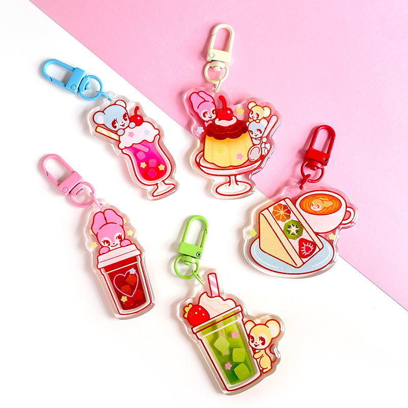Cafe Hoppins Keychains