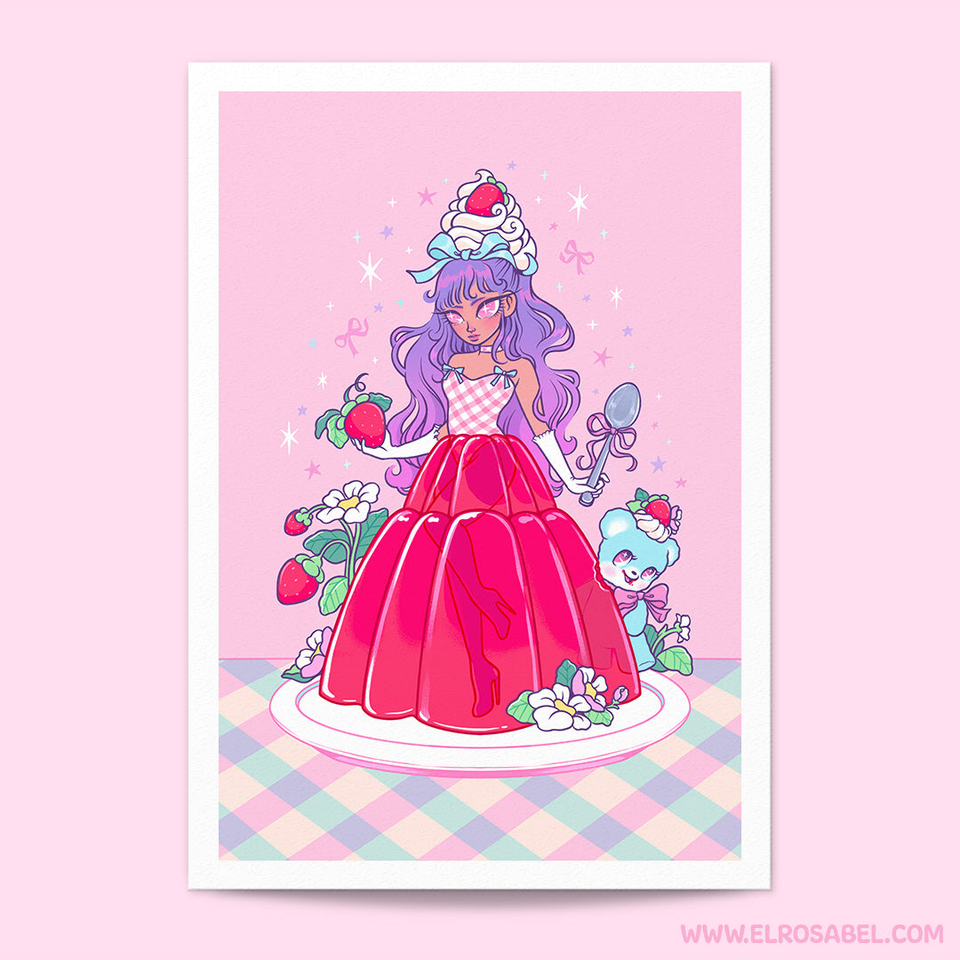 Jelly Queen Giclée Print