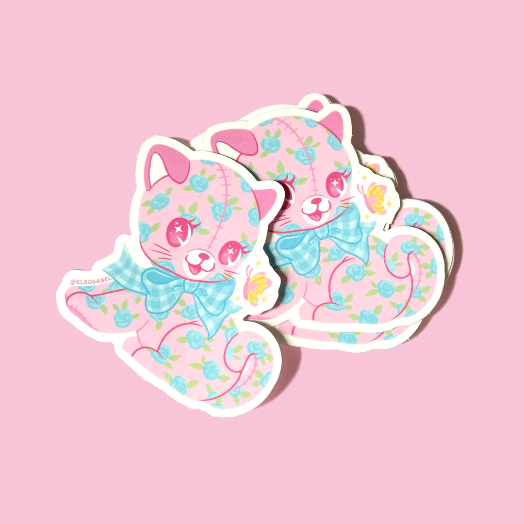 Gum the Kitten Sticker
