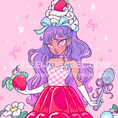 Jelly Queen Giclée Print