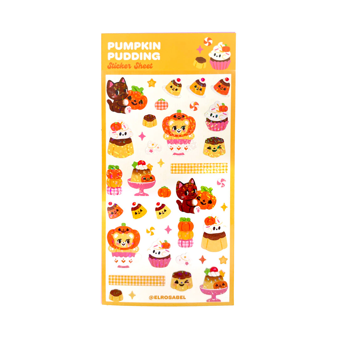 Pumpkin Pudding Sticker Sheet