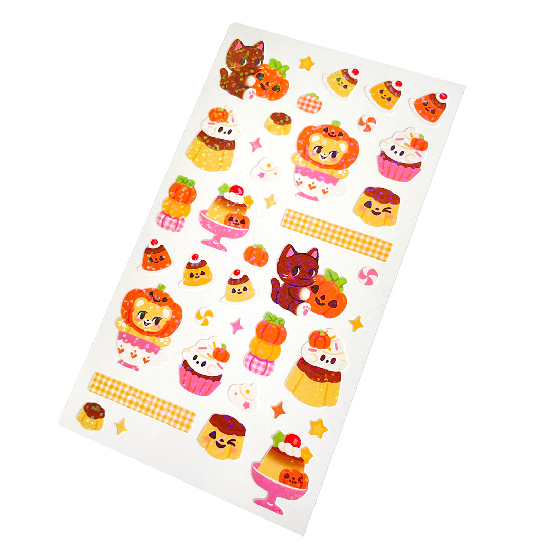 Pumpkin Pudding Sticker Sheet