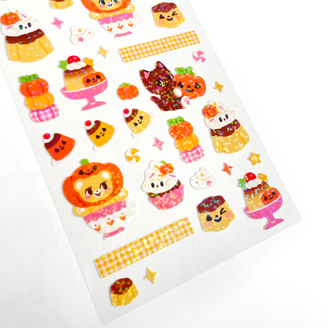 Pumpkin Pudding Sticker Sheet