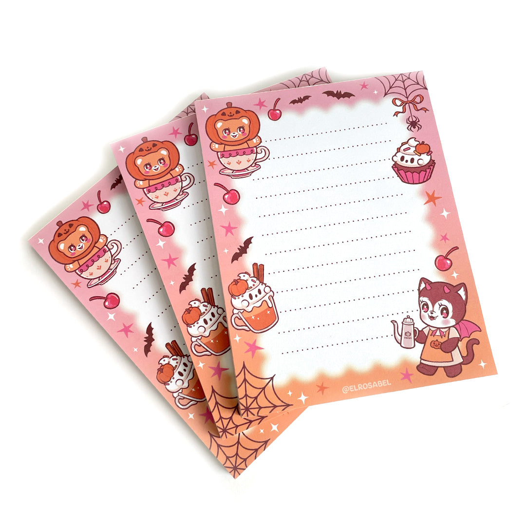 Pumpkin Treats Notepad