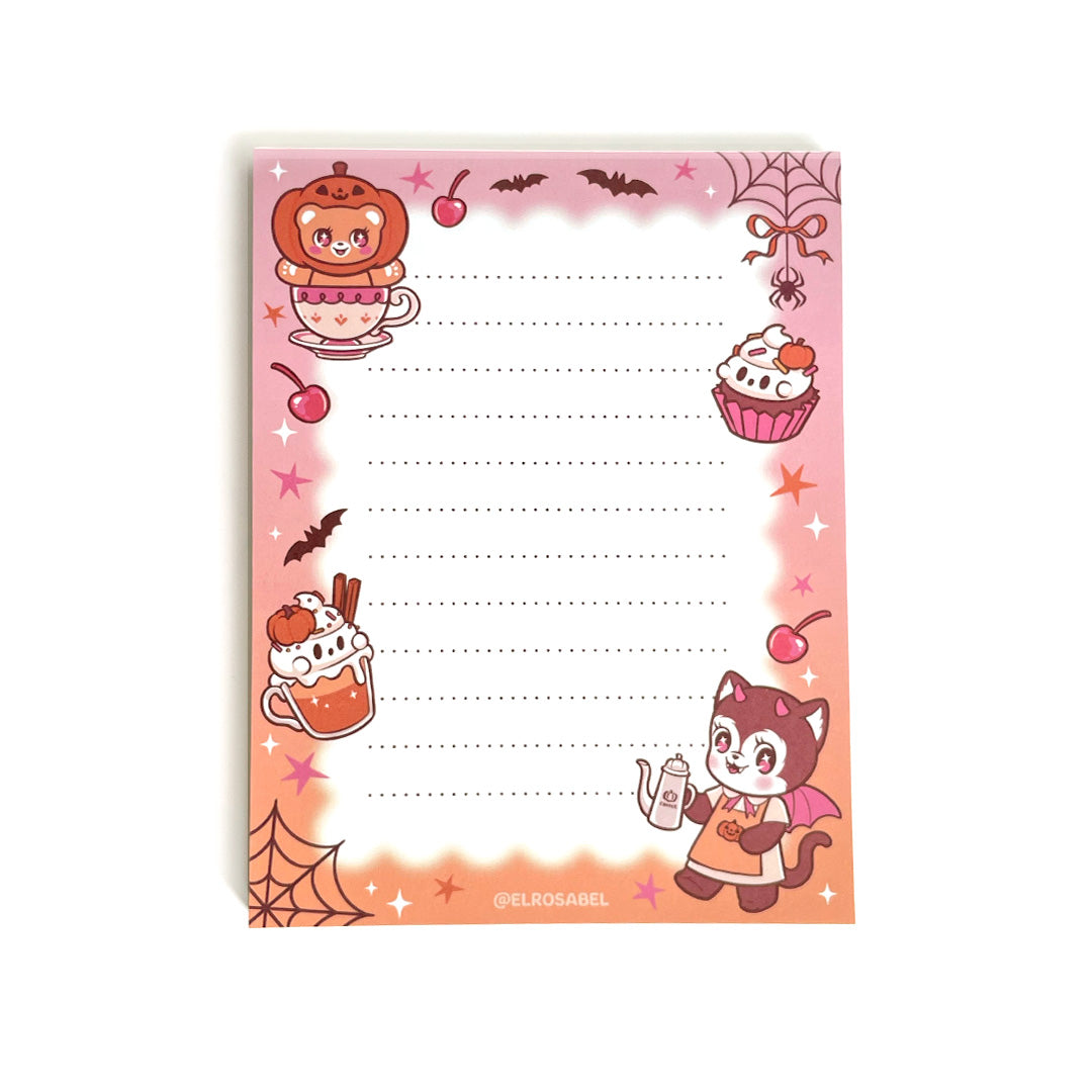 Pumpkin Treats Notepad