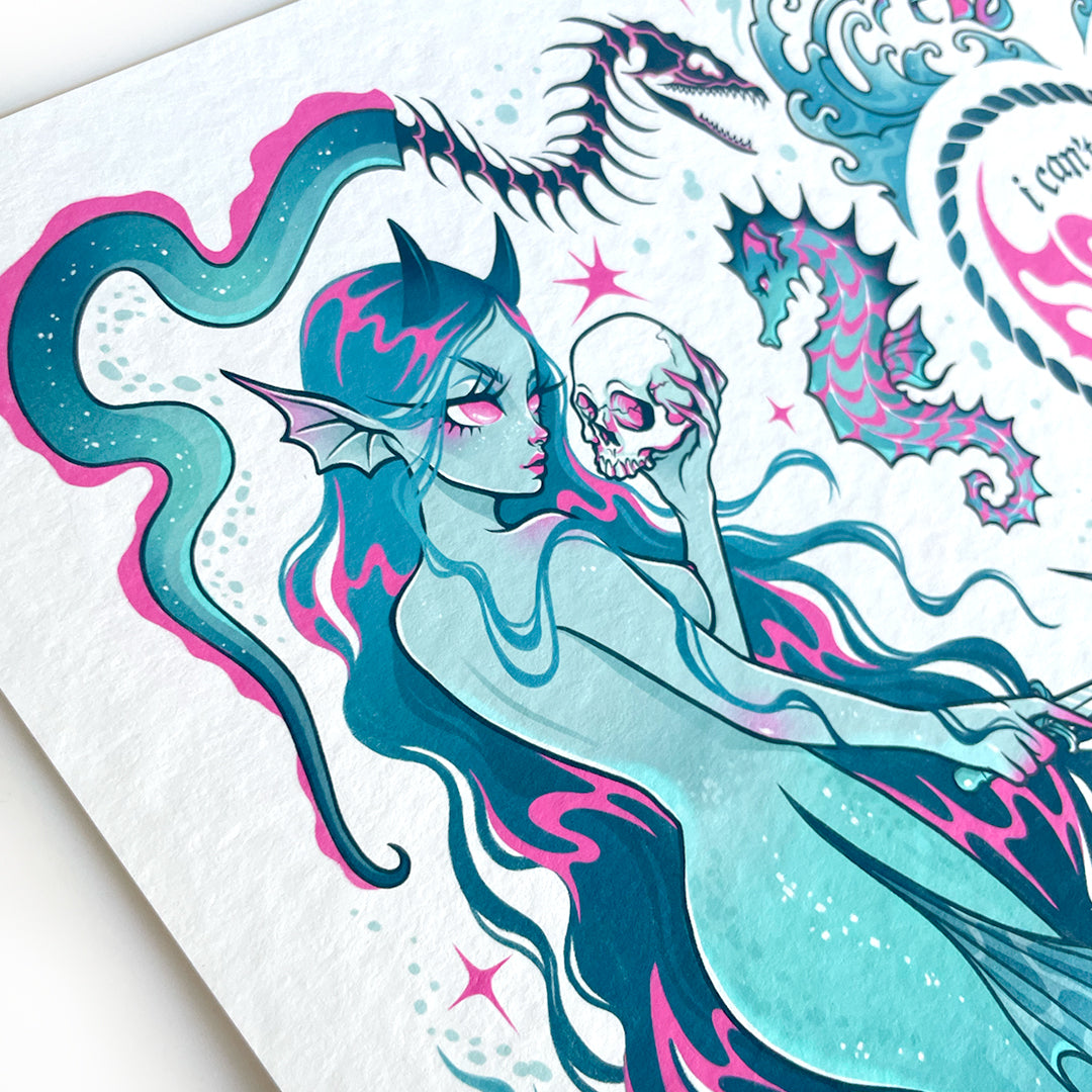 'Sirens of the Deep' Fine Art Print Limited Edition - PREORDER