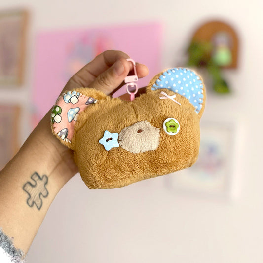 'Enoki' plush keychain