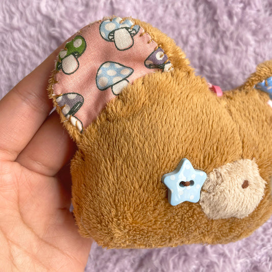 'Enoki' plush keychain
