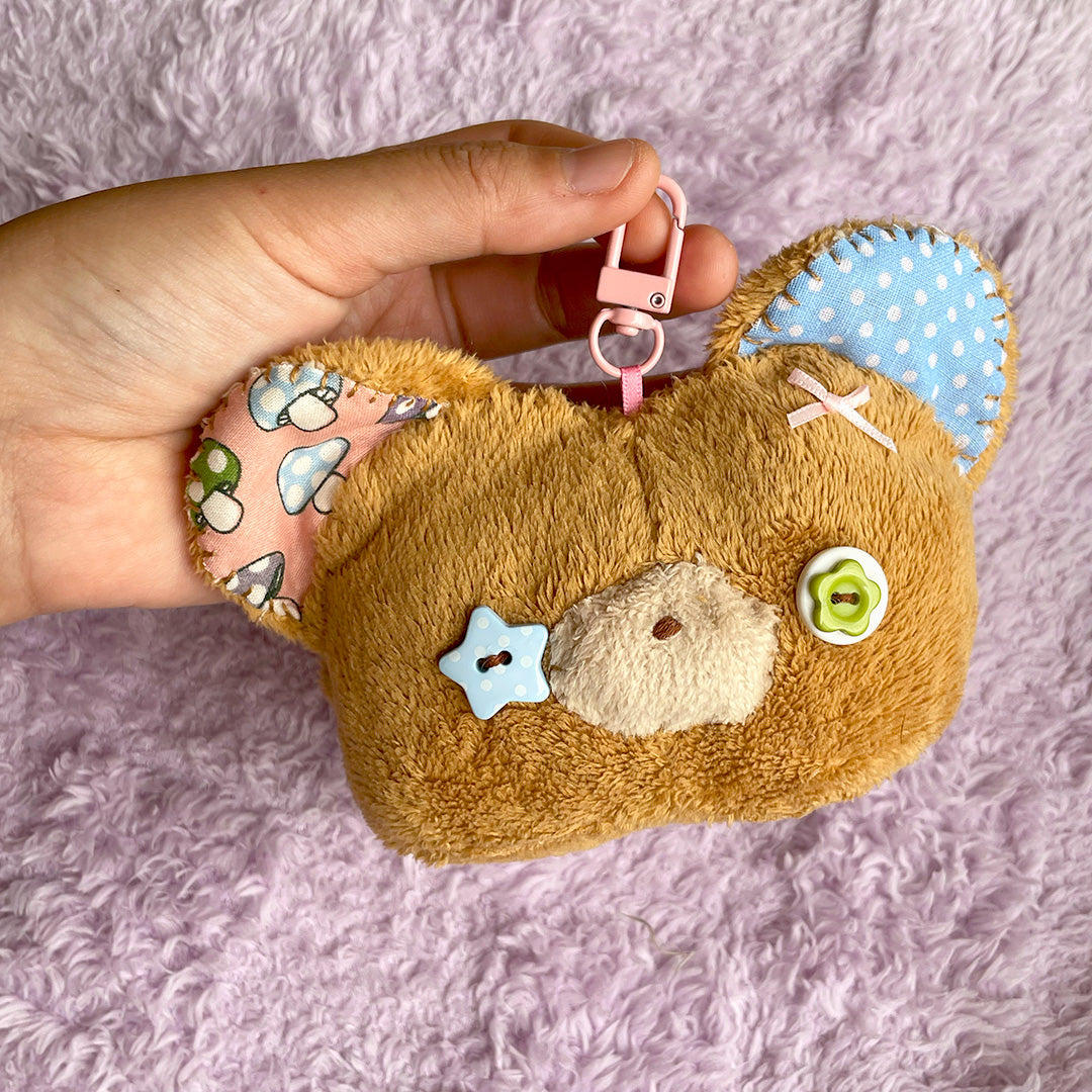 'Enoki' plush keychain