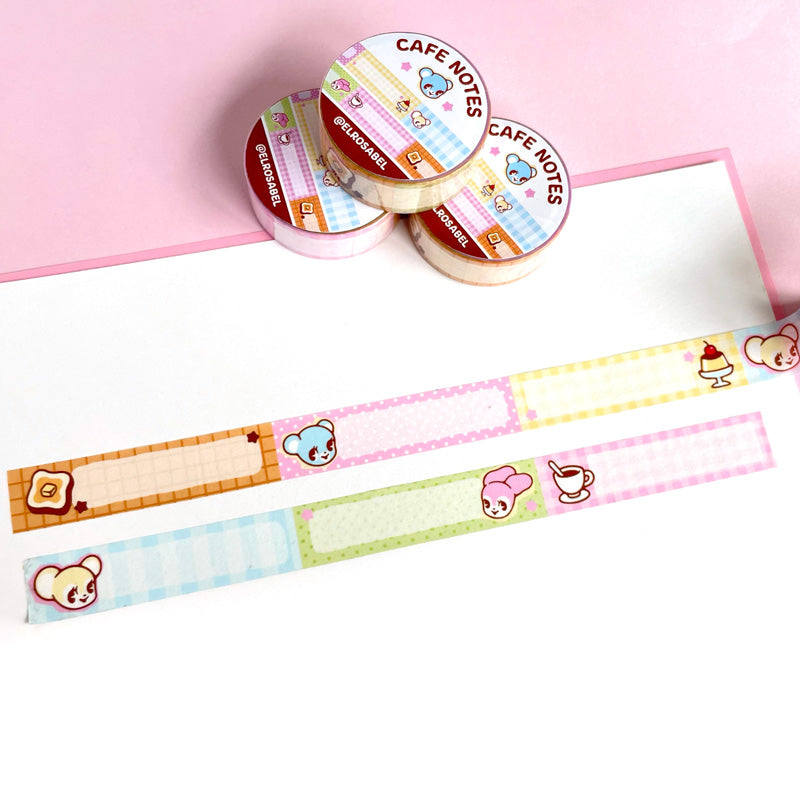 Cafe Hoppins Washi Tape