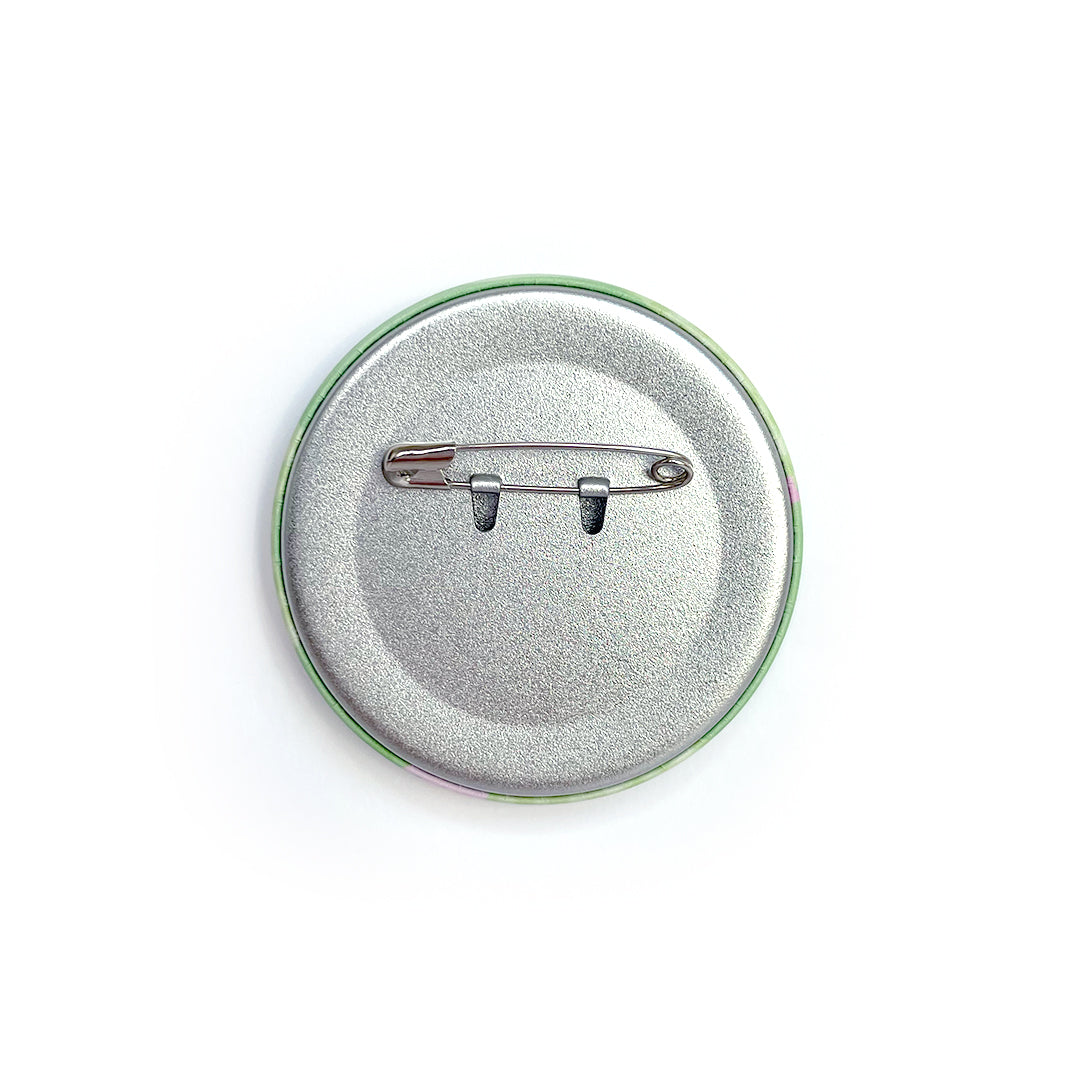 Soda Bunny Button Badge