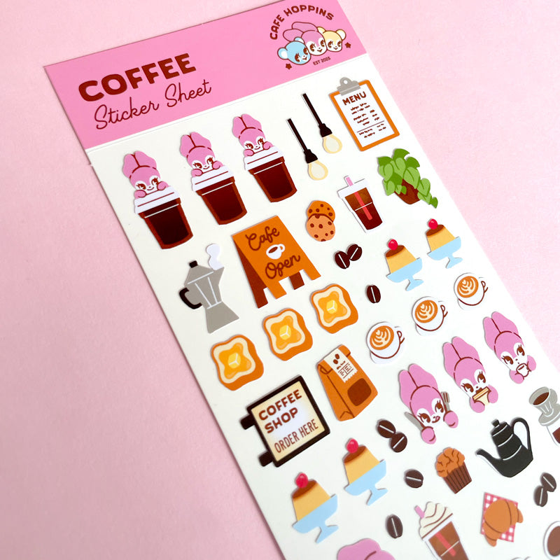 Coffee Sticker Sheet