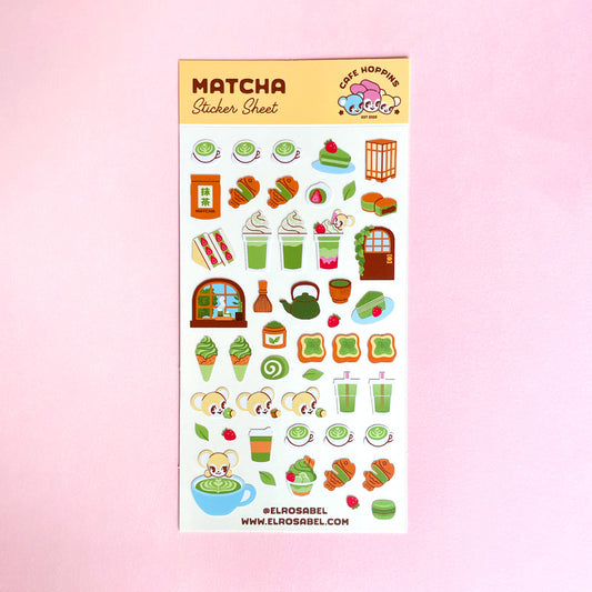 Matcha Sticker Sheet
