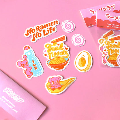 Ramen Love Sticker Pack